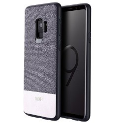 Mofi Samsung Galaxy S9 Case Anti Scratch Covers With Great Grip Compatible With Samsung Galaxy S9 Gray+white