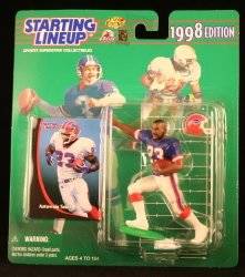 Smith Antowain Buffalo Bills 1998 Nfl Starting Lineup Action Figure & Exclusive Nfl Collector Trad