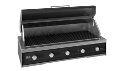 Three One Six Gas Bbq - 1170MM Stainless Steel With Black High Heat Coating