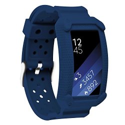 Gear Moretek Fit2 Replacement Band For Samsung Fit 2 Smartwatch Soprt Bands Sweat-resistant And Deodorant Newblue