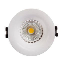 Eurolux - Polycarbonate - Downlight - 86MM - White - 5 Pack