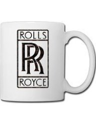 Rolls Royce Seek Logo Custom Coffee tea Mug