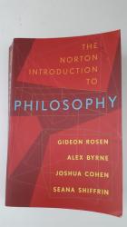 The Norton Introduction To Philosophy By Gideon Rosen Alex Byrne Joshua Cohen And Seana Shiffrin.