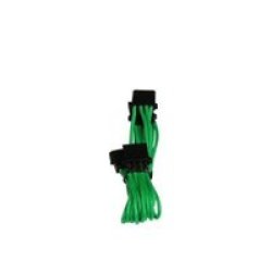 BitFenix Molex To 3 Molex Green Extension Cable