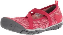 Keen Women's Hush Knit Mj Cnx Mary Jane Flat Barberry teaberry 7 M Us