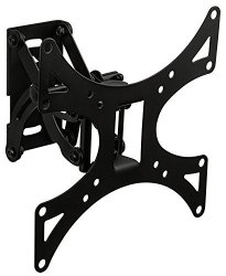 Mount-it MI-601 Full-motion Tilting Swiveling Articulating Lcd Tv Wall Mount Bracket With Extendable Swing Out Arm For 23" To 42" Flat Screen Panel Lcd