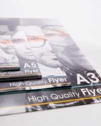 Flyers A5 - High Quality 1 Side Standard On 115GSM Gloss Paper