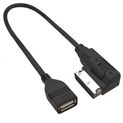 Vafcam Ami USB Adapter Cable Compatible Audi Music Interface Mmi Connecting Music Storage Device USB Flash Drive With USB Connector For Audi Volkswagen Jetta
