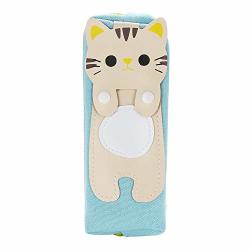 Goddesslili Cute Pencil Pouch ? 2019 New Design Caroon Cat Pencil Case Cosmetic Bag Makeup Pouch For Boys Girls Student Large Pencil Case Perfect