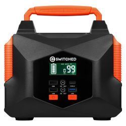 Switched 200W Portable Power Station 146.52WH