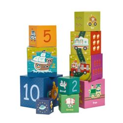 Transportation Stacking Cubes: 10 Pieces