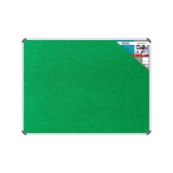 Bulletin Board Ribbed Aluminium Frame 600X450MM - Palm