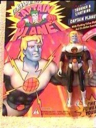 The New Adventures Of Captain Planet: Thunder And Lightning Captain Planet Action Figure By Tiger Electronics