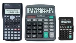 Sentry Triple Pack Home And Office Calculators