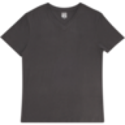 Grey V-neck T-Shirt S - XXL