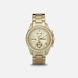 Fossil Riley Gold Watch