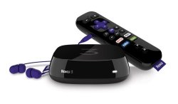 Roku 3 Streaming Media Player 4230r With Voice Search 2015 Model Us Plug