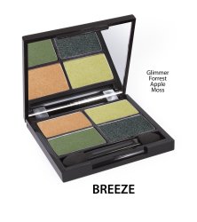 Zuii Organic Clearance Quad Eyeshadow Palette - Breeze