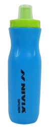 Nivia Sports Blue Gym Sipper Water Plastic Bottle With Pop-up Cap 13.5 Ounce NIV-WTB3A