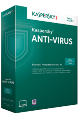 Kaspersky Antivirus 2016 DVD for 4 Users
