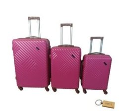 Expert Hard Outer Shell Suitcase - Quad WHEEL-G2 With Smte Bag Tag - 3-PIECE