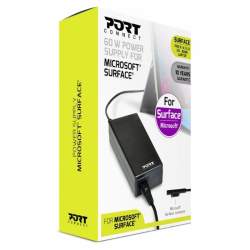 Port Connect 60W for Microsoft Surface Adapter in Black