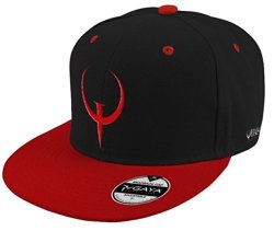 Quake Snapback Cap Logo