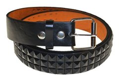 Dragon Leather Belt Studded Belts Punk Rock Belts 30 32 Small Black