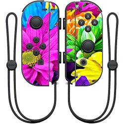 Mightyskins Skin Compatible With Nintendo Joy-con Controller Wrap Cover Sticker Skins Color Swirls
