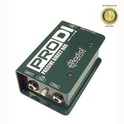 Radial Engineering R800 1100 Prodi Single Channel Passive Direct Box With 1 Year Free Extended Warranty