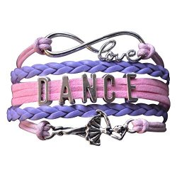 Infinity Collection Dance Bracelet- Dance Jewelry -ballerina Charm Bracelet For Dance Recitals & Dancers Dance Moms & Dance Teachers