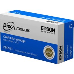 Epson PJIC1 For PP-100 Disc Producer Cyan Printer Ink Cartridge Original