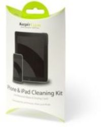 Keep It Clean Iphone & Ipad Cleaning Kit With Anti-bacterial Wipes & Drying Cloth