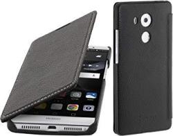 Stilgut Book Type Genuine Leather Case Cover For Huawei Mate S Black