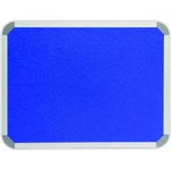 Parrot Products Info Board Aluminium Frame 1500 900MM Royal Blue