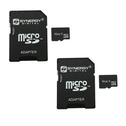 Nokia Ngage Cell Phone Memory Card 2 X 16GB Microsdhc Memory Card With Sd Adapter 2 Pack
