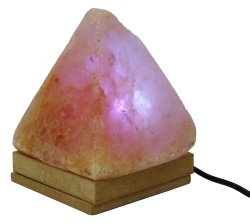 Himalayan Natural Crystal Rock Red Lamp Air Purifier Energize Home Decor SLP9A-1