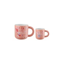 Maxwell & Williams Camilla Mug Set Of 2 Apricot 380ML & 120ML