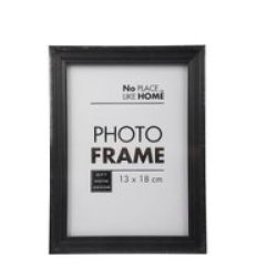 Picture Frame - Wooden - Rectangle - Black - 13CM X 18CM - 3 Pack