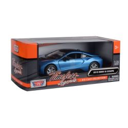1:24 Scale 2018 Bmw I8 Coupe Blue Model Car