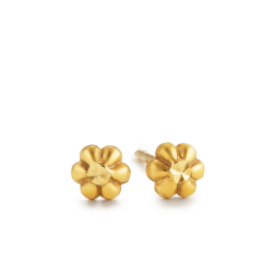 9CT Yellow Gold Petite Stud Earrings