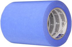 3M 2090 Scotch-Blue Painters Tape, 6 width x 60yd length (1 roll)