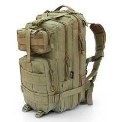 Soldier Outdoor Camping Men's Military Tactical Backpack - Muddy 30 - 40l China