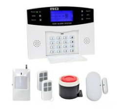 GSM Auto-dial Alarm System - 4 Pir