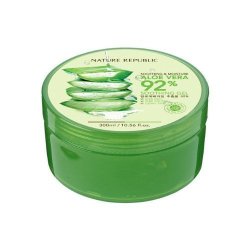 Nature Republic New Soothing Moisture Aloe Vera Gel 92 Percent Korean Cosmetics 10.56 Fluid Ounce
