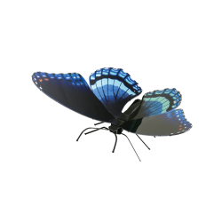 Metal Earth Red Spotted Purple Butterfly