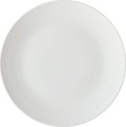 Maxwell & Williams White Basics Coupe Entree Plate 23CM Set Of 4