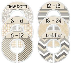 Mumsy Goose Baby Clothes Dividers Nursery Closet Dividers Baby Boy Monochrome Reviews Online Pricecheck
