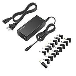 Powseed 70W Universal Laptop Charger For Hp Asus Acer Samsung Toshiba Lenovo Ibm Compaq Sony Gateway Notebook Ultrabook Chromebook Dc Output 15V 16V