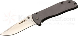 CRKT Drifter Large G10 Black Plain Knife